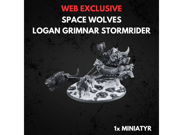 Space Wolves Logan Grimnar Stormrider Warhammer 40K 
