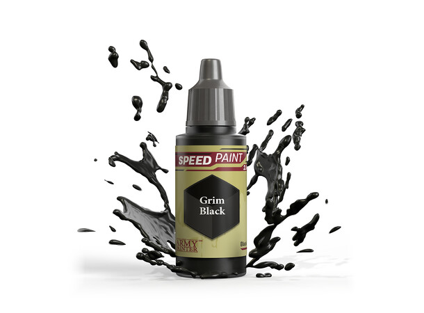 Speedpaint 2.0 Grim Black Army Painter - 18ml 