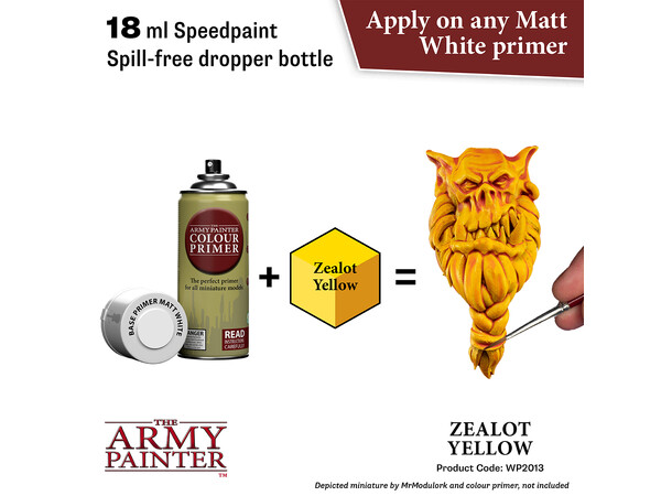 Speedpaint 2.0 Zealot Yellow Army Painter - 18ml 