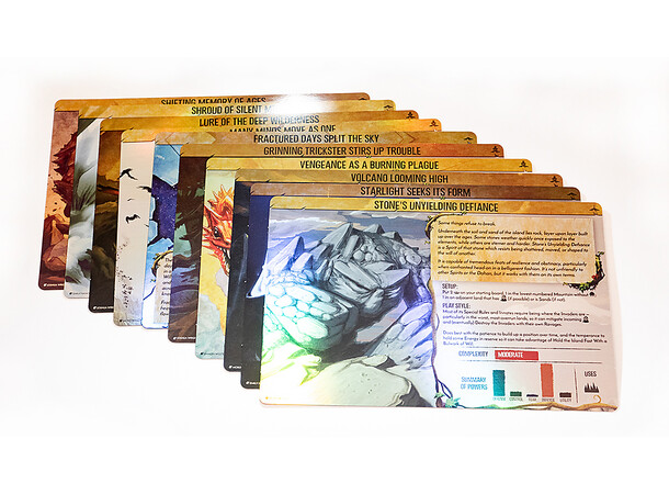 Spirit Island Foil Panels Jagged Earth 