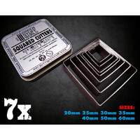 Squared Cutters for Bases (7 st) Green Stuff World