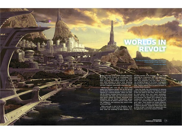 Star Wars RPG AoR Strongholds of Res Age of Rebellion Roleplaying Game 