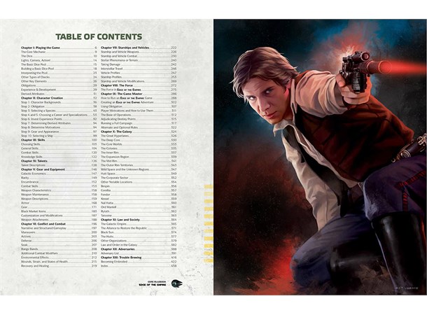 Star Wars RPG EoE Core Rulebook Edge of the Empire Roleplaying Game 