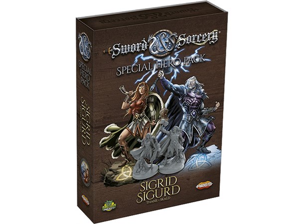 Sword & Sorcery Hero Pack Sigrid/Sigurd Expansion till Sword & Sorcery 
