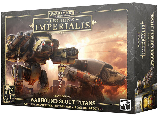 Titan Legions Warhound Scout Titans The Horus Heresy - Legions Imperialis 