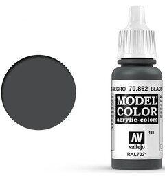 Vallejo Model Color Black Grey 17ml