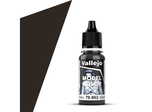 Vallejo Model Color Black Grey 17ml 