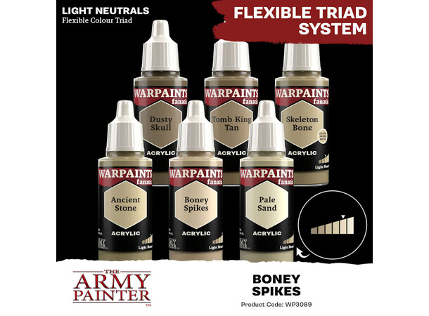 Warpaints Fanatic Boney Spikes Army Painter 