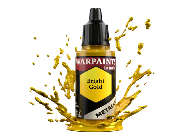 Warpaints Fanatic Bright Gold Army Painter Metallic 