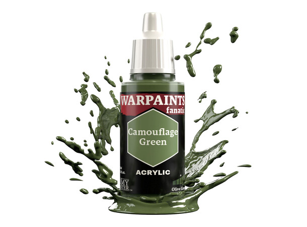 Warpaints Fanatic Camouflage Green Army Painter 