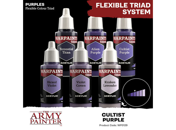 Warpaints Fanatic Cultist Purple Army Painter 