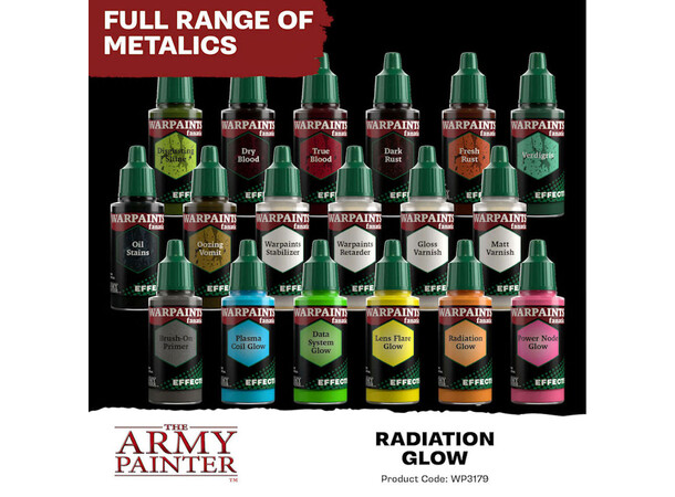 Warpaints Fanatic Radiation Glow Army Painter Effects 