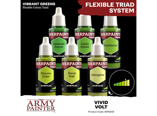 Warpaints Fanatic Vivid Volt Army Painter 