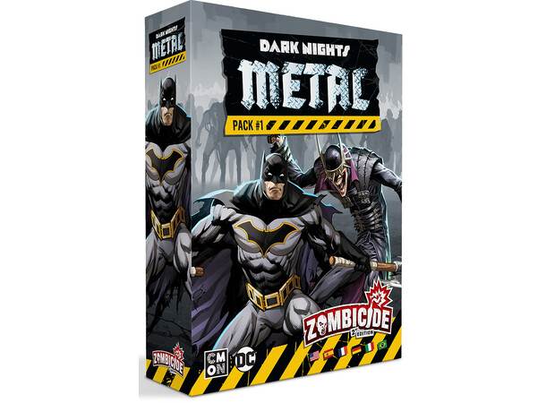 Zombicide 2nd Ed Dark Knight Pack 1 Expansion till Zombicide 2nd Edition 