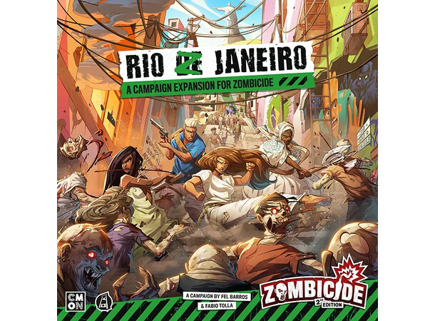 Zombicide 2nd Ed Rio Z Janeiro Expansion Expansion till Zombicide 2nd Edition 