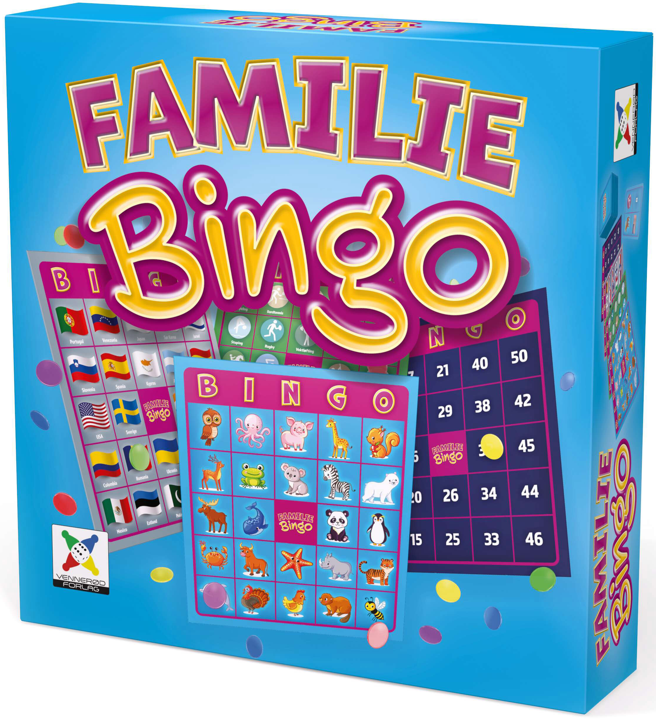 Familiebingo - NORSK