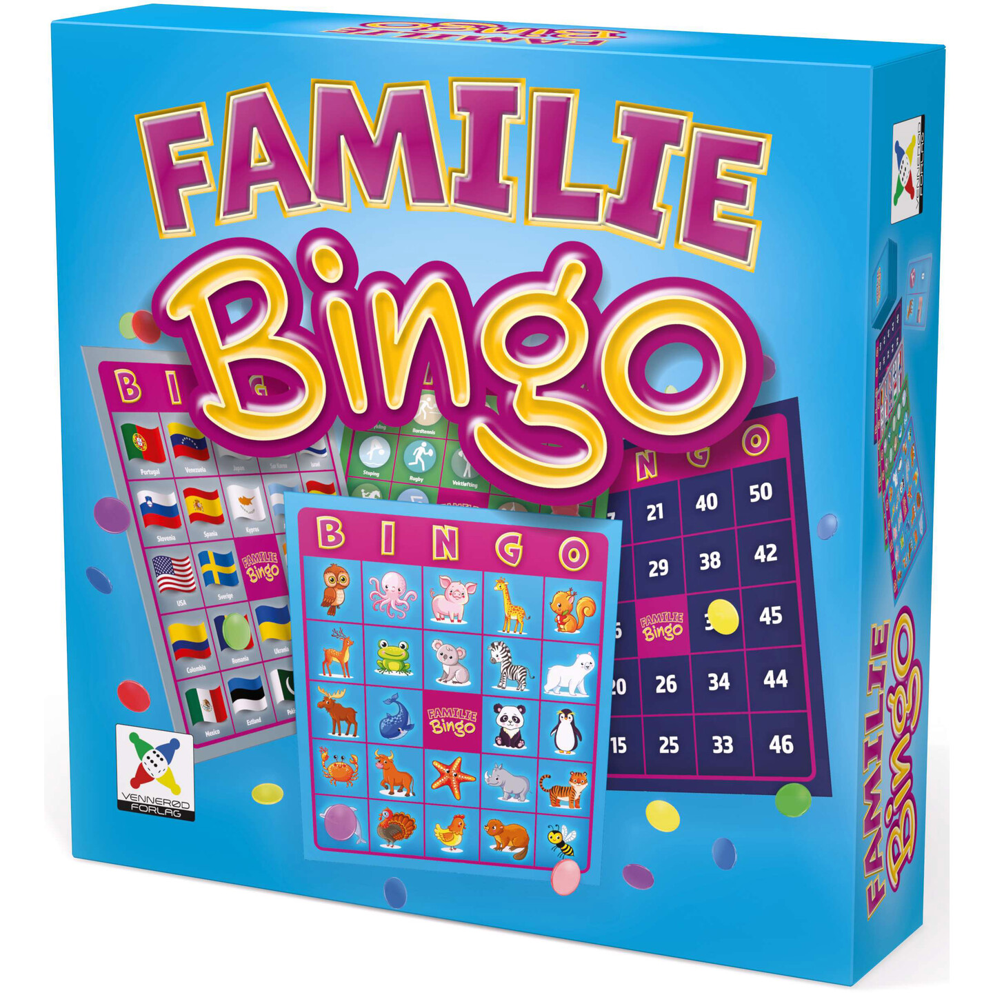 Familiebingo - NORSK