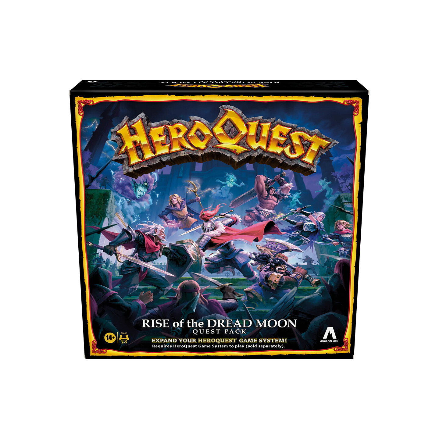 HeroQuest Rise of the Dread Moon Exp Expansion till HeroQuest