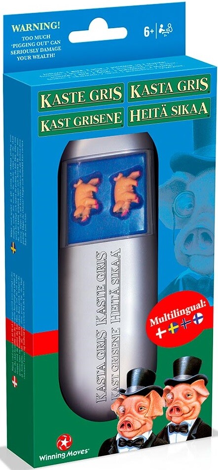 Kasta Gris  Brädspel Svensk utgåva
