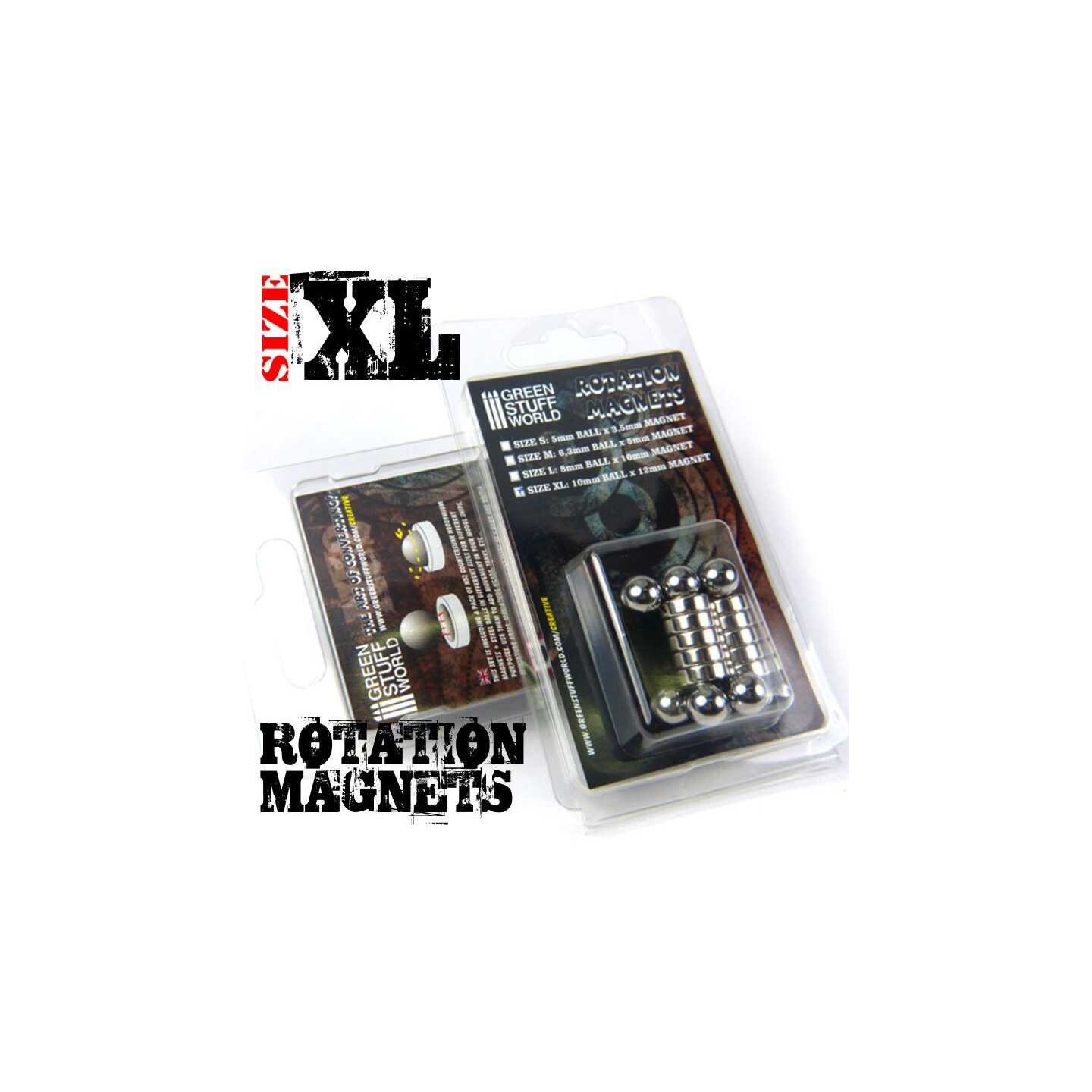 Magneter med rotation - Xtra Large Green Stuff World