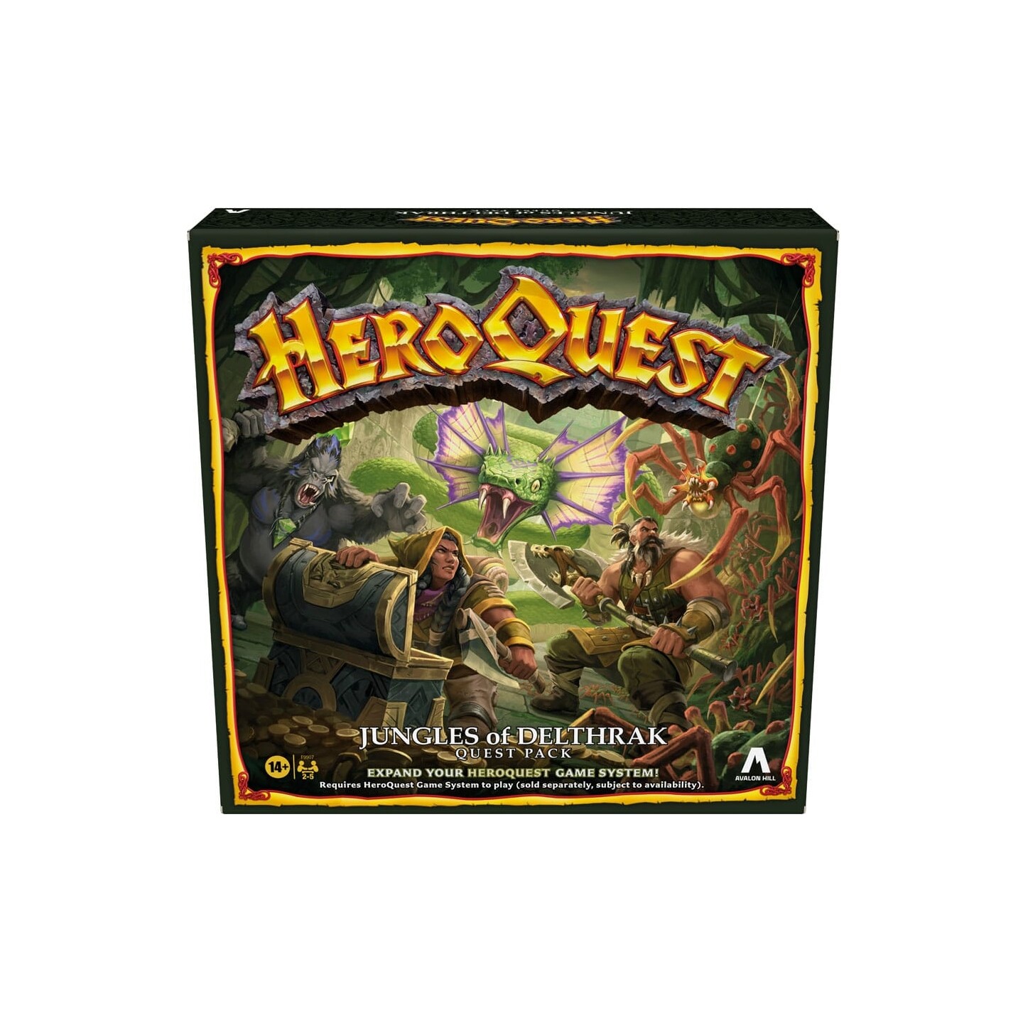 HeroQuest Jungles of Delrhrak Expansion Expansion till HeroQuest