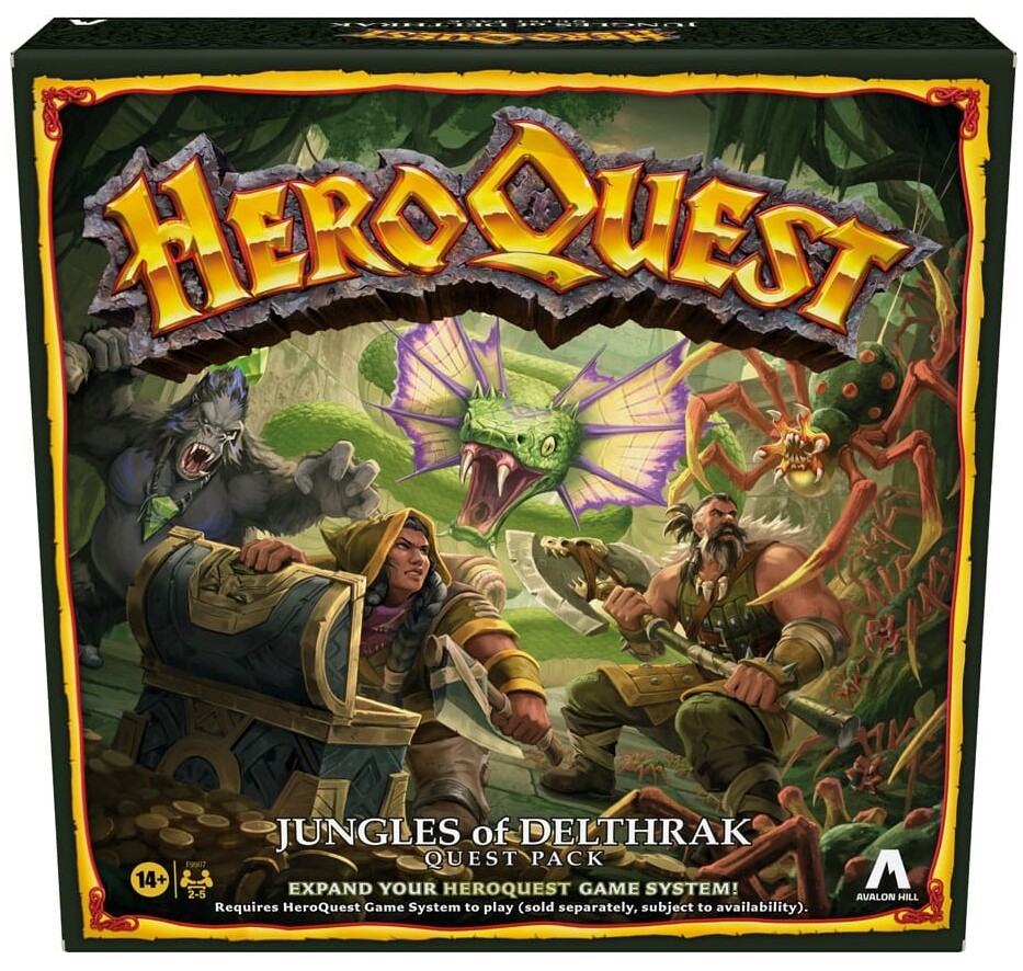HeroQuest Jungles of Delrhrak Expansion Expansion till HeroQuest