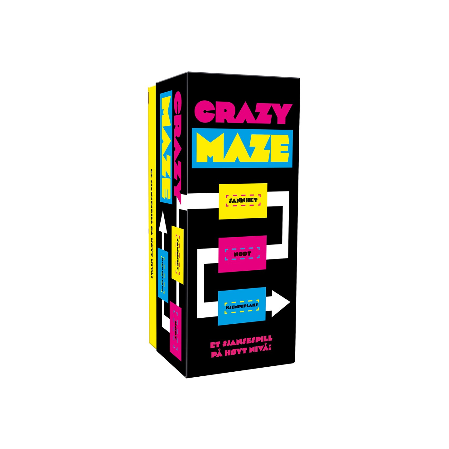 Crazy Maze Partyspill Norsk utgave