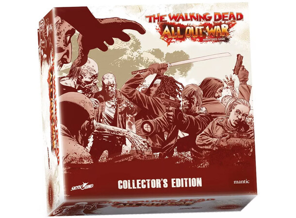 All Out War Collectors Edition The Walking Dead Miniatures Game 