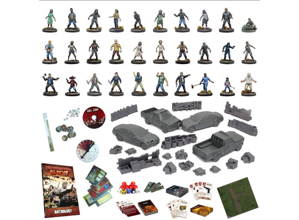 All Out War Collectors Edition The Walking Dead Miniatures Game 