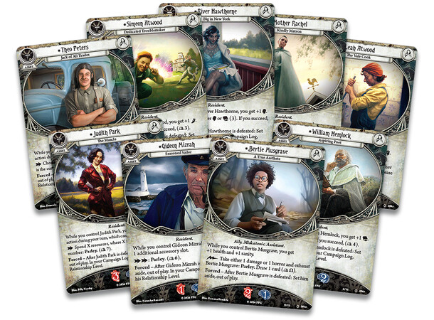 Arkham Horror TCG Feast of Hemlock Campa Campaign Expansion 