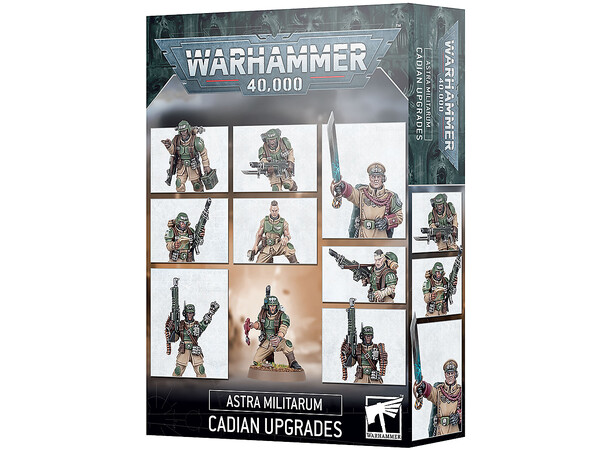 Astra Militarum Cadian Upgrades Warhammer 40K 