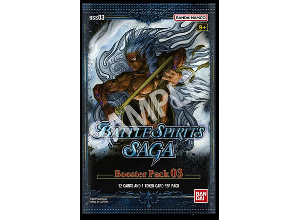 Battle Spirits Saga BSS03 Booster Aquatic Invaders - 12 kort per paket 