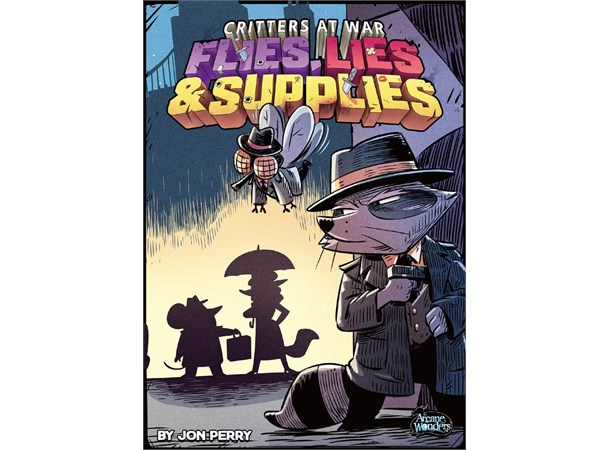 Critters at War Flies Lies Supplies Frittståend Expansion Critters at War 