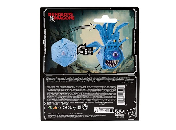 D&D Figur Diceling Beholder (Blå) Honor Among Thieves 