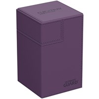 Deck Box Flip Tray Monocolor 100+ Lilla 