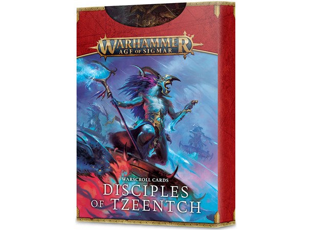 Disciples of Tzeentch Warscroll Cards Warhammer Age of Sigmar 