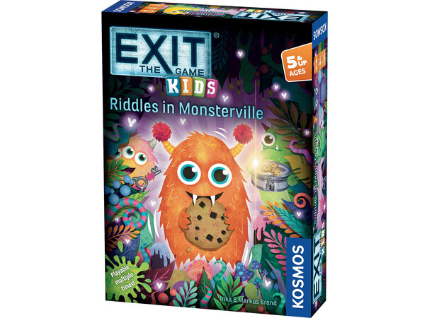 EXIT Kids Riddles in Monsterville 
