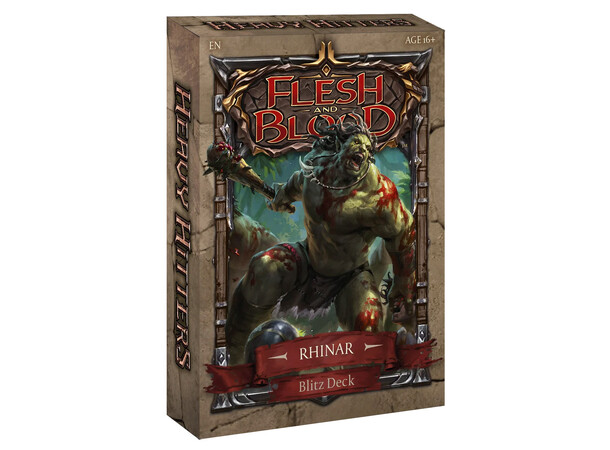 Flesh & Blood Heavy Hitters Rhinar Blitz Deck 