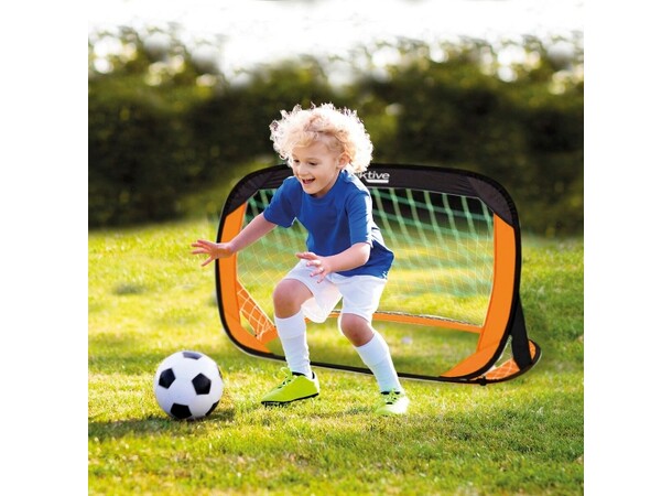 Fotbollsmål Quick Up 2st 120x80x80cm 