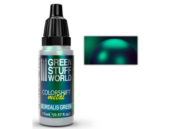 GSW Colorshift Metal Borealis Green Green Stuff World Chameleon Paints 17ml 