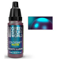 GSW Colorshift Metal Psychotic Illusions Green Stuff World Chameleon Paints 17ml