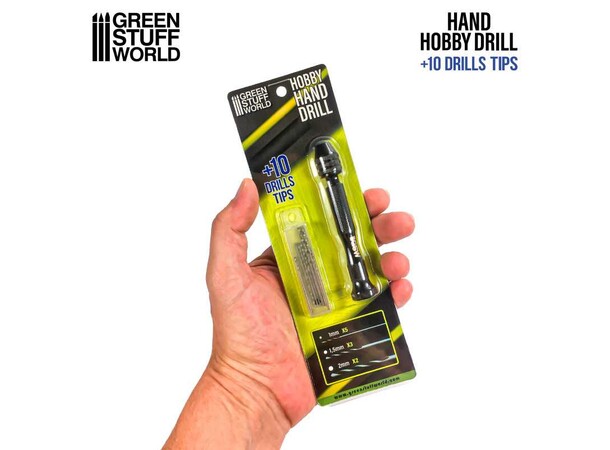 GSW Hobby Drill  Fine Pin Vise 0,3 - 3,2 Handborr 