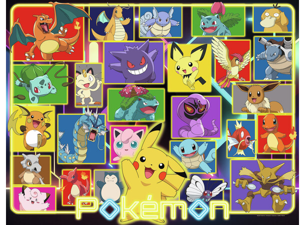Illuminated Pokemon 2000 bitar Pussel - Ravensburger Puzzle 