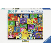 Illuminated Pokemon 2000 bitar Pussel - Ravensburger Puzzle