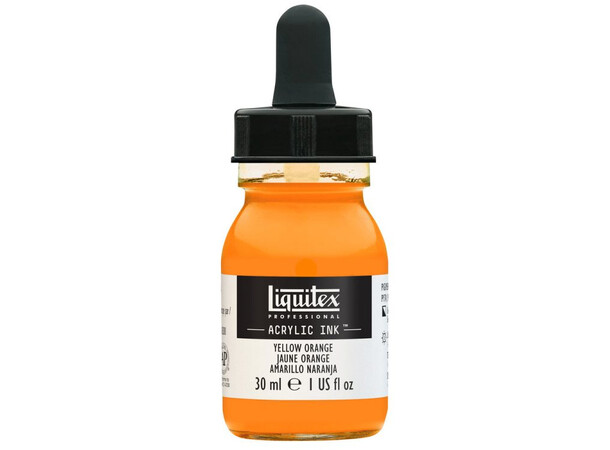Ink Acrylic Yellow Orange Liquitex 298 - 30 ml 