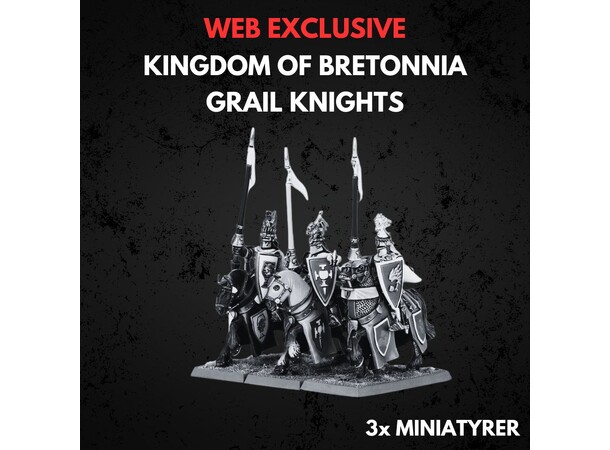 Kingdom of Bretonnia Grail Knights Warhammer The Old World 
