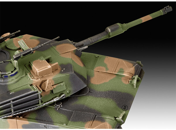 M1A1 Aim SA / M1A2 Abrams Revell 1:72 Byggsats 