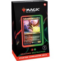 Magic Starter Commander Deck Draconic De Draconic Destruction - Röd/Grön