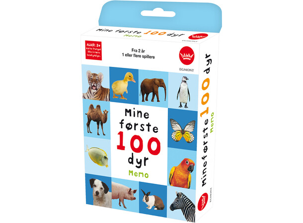 Mine Første 100 Dyr Memo - NORSK 