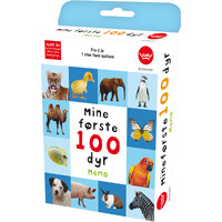 Mine Første 100 Dyr Memo - NORSK 